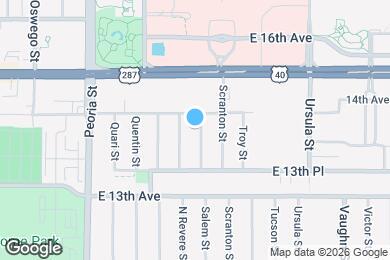 Map image of the property - 1385 Salem St