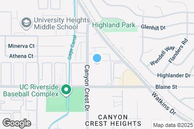 Map image of the property - University Crest Apartments