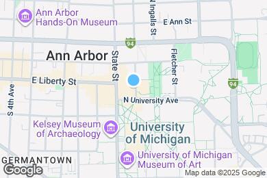 Map image of the property - 312 S Thayer St