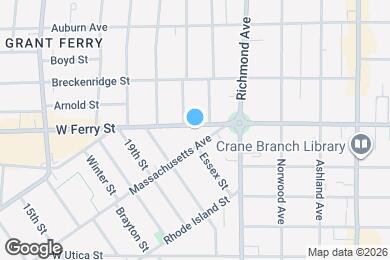 Map image of the property - 477 W Ferry St