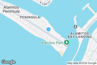 Map image of the property - 6615 E Ocean Blvd