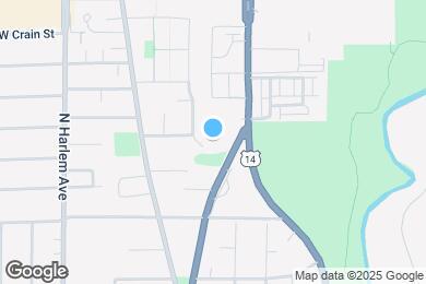 Map image of the property - 8504 N Waukegan Rd