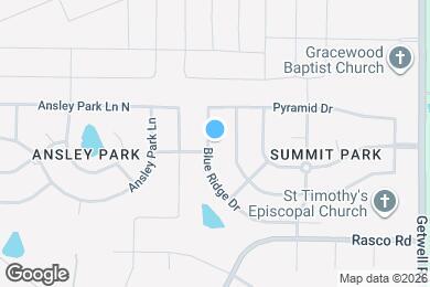 Map image of the property - 8374 Blue Ridge Dr