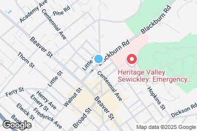 Map image of the property - 612 Blackburn Rd