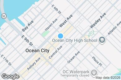 Map image of the property - 717 Asbury Ave