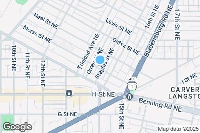 Map image of the property - 1200 Staples St NE
