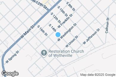 Map image of the property - 830 W Washington St