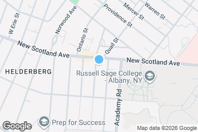 Map image of the property - 52 Grove Ave