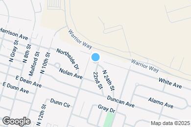 Map image of the property - 1803 N 22nd St