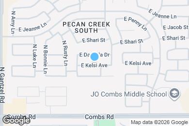 Map image of the property - 1004 E Kelsi Ave