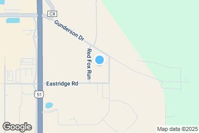Map image of the property - Fox Run Apartments