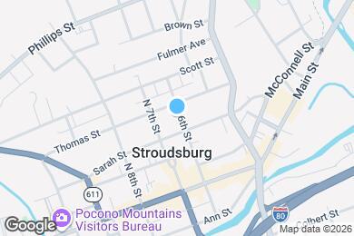 Map image of the property - 113 N 6th St