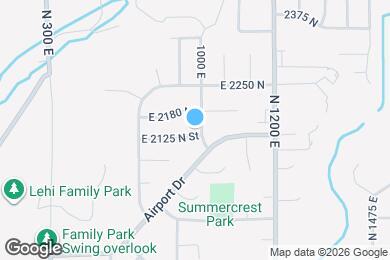 Map image of the property - 975 E 2125 N St