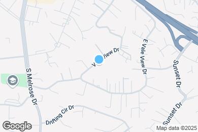 Map image of the property - 706 Vale View Dr