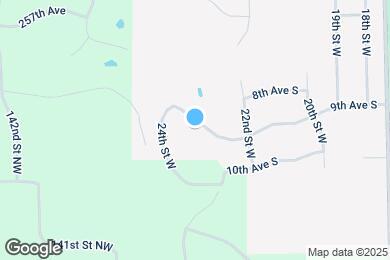 Map image of the property - 13920 9th Ave S