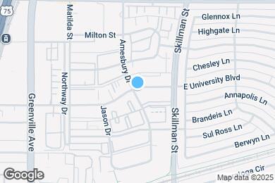 Map image of the property - 6010 E University Blvd