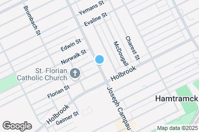 Map image of the property - 9412 Joseph Campau St
