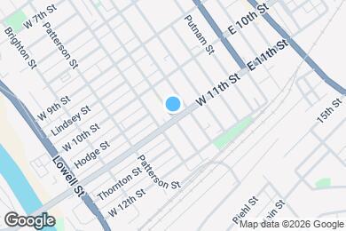 Map image of the property - 217 W 11th St