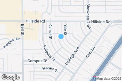 Map image of the property - 6107 Dartmouth St
