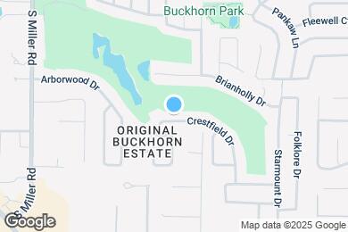 Map image of the property - 2612 Crestfield Dr