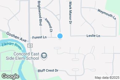 Map image of the property - 23282 Forest Ln