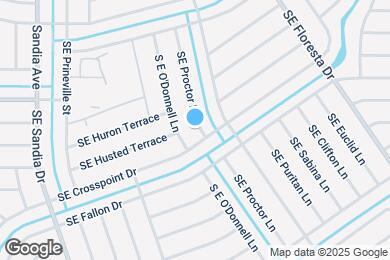 Map image of the property - 1066 SE Proctor Ln