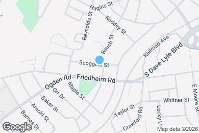 Map image of the property - 305 Scoggins St