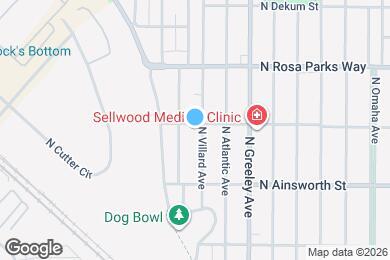 Map image of the property - 6235 N Villard Ave