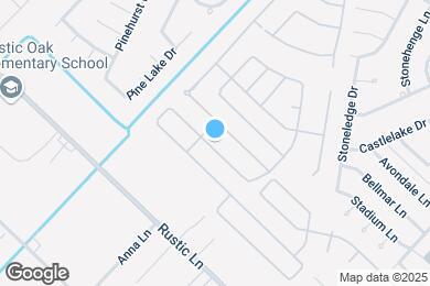 Map image of the property - 1121 Gulfton Dr