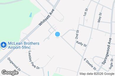 Map image of the property - 301 W Steele St