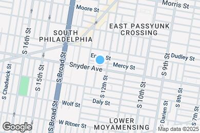 Map image of the property - 1217 Snyder Ave