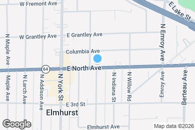 Map image of the property - 165 E North Ave