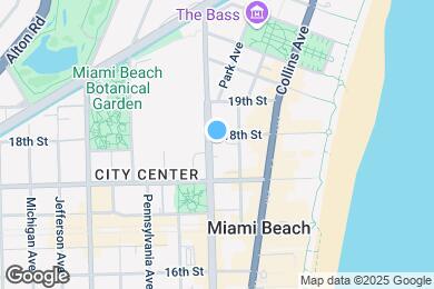 Map image of the property - 1775 Washington Ave