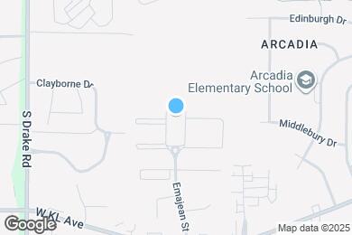 Map image of the property - Arboretum Apartments