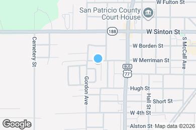 Map image of the property - 312 Mesquite St