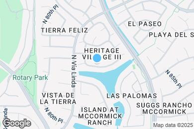 Map image of the property - 8176 E Del Cuarzo Dr