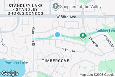 Map image of the property - 8863 W 86th Ave