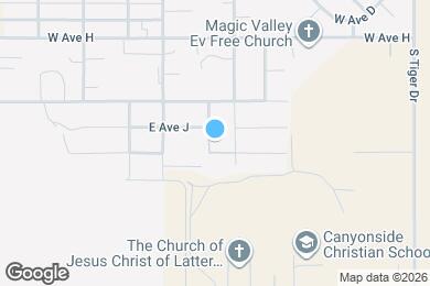 Map image of the property - 1215 South Eisenhower Street