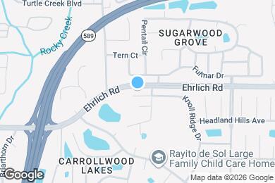 Map image of the property - 14607 Knoll Ridge Dr