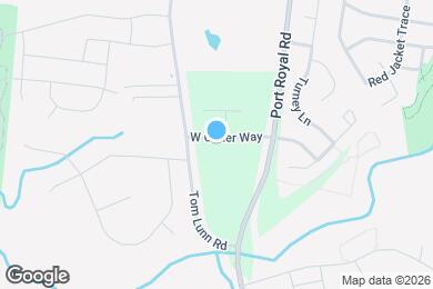 Map image of the property - 733 W Coker Way