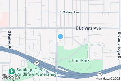 Map image of the property - 631 S Glassell St