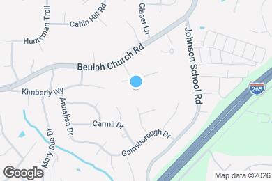 Map image of the property - 8608 Garydon Dr