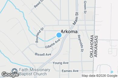 Map image of the property - 500 Gillette Ave