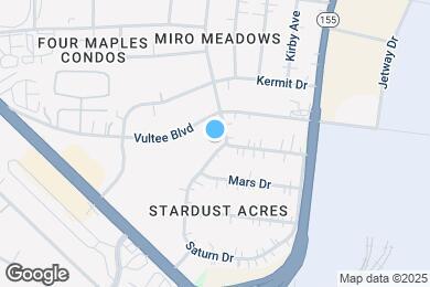Map image of the property - 1207 Saturn Dr