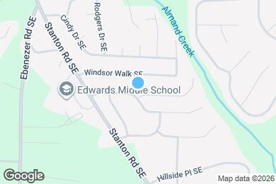 Map image of the property - 1680 Rolling Hills Trail SE