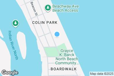 Map image of the property - 1215 N Atlantic Ave