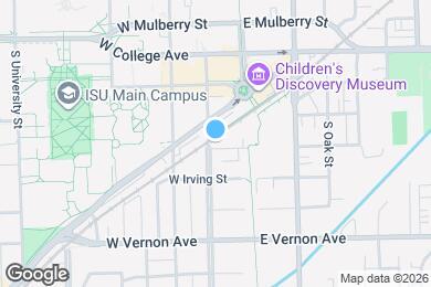 Map image of the property - 110 W Phoenix Ave