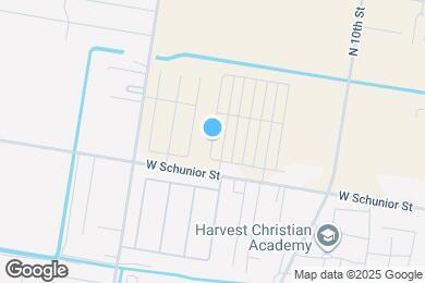 Map image of the property - 1006 N Woodson Ave