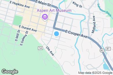 Map image of the property - 835 E Durant Ave