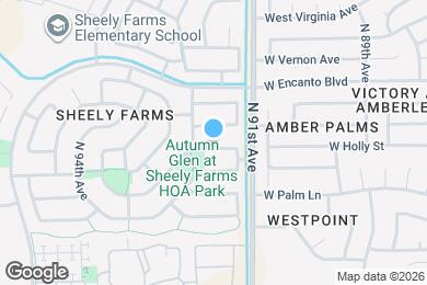 Map image of the property - 9130 W Monte Vista Rd